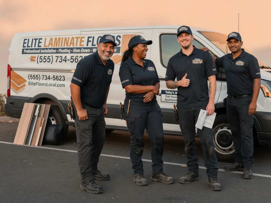Laminate flooring installation company in Albany, TX
